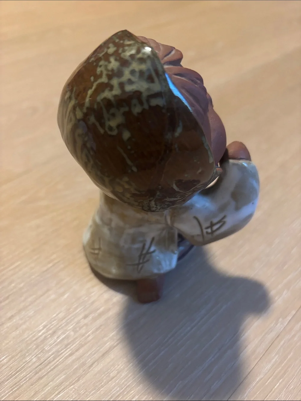 Japanese Vintage 70s Ceramic Singing Girl Figurine